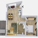 Goldhornisse - Gemuetliches Mit Seeblick, Kamin & Wellness Am Krakower Apartment Krakow am See